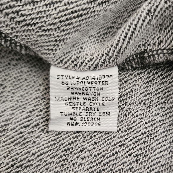 Adiktd Asymmetrical Zip Studded Jacket - Picture 8 of 9